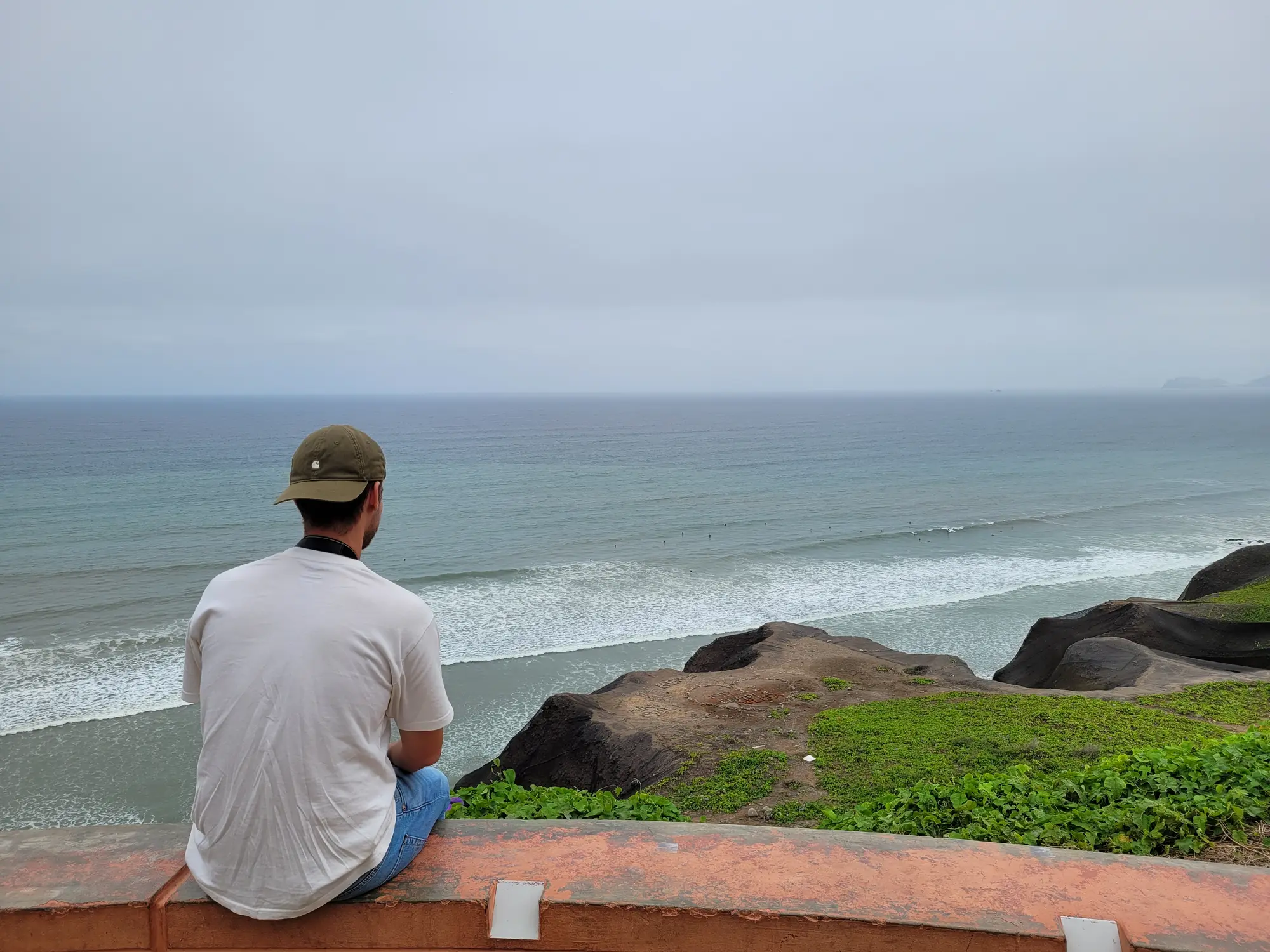 Sitting above the Pacific coast in Lima