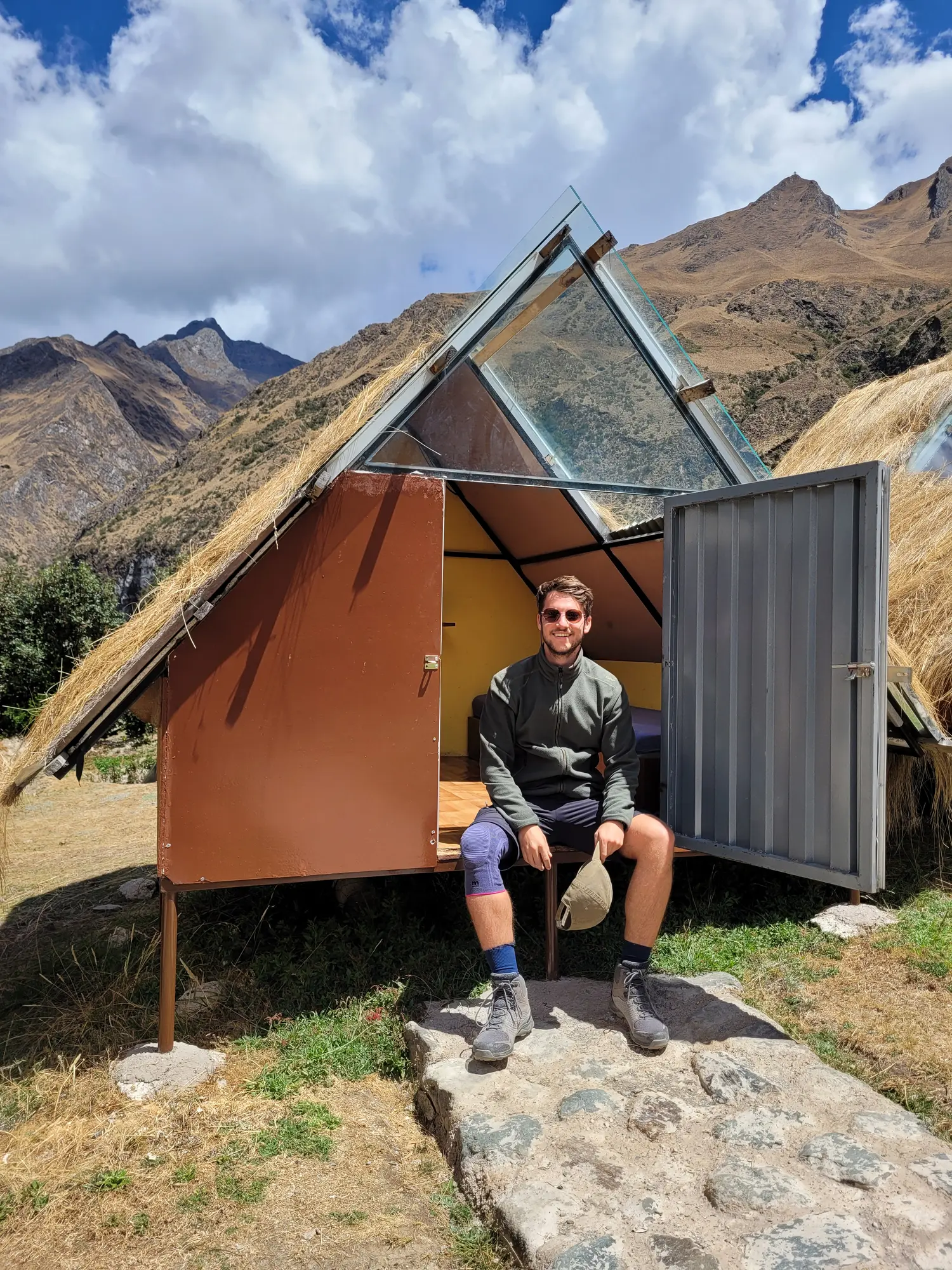 Small cabin on the Salkantay Trail