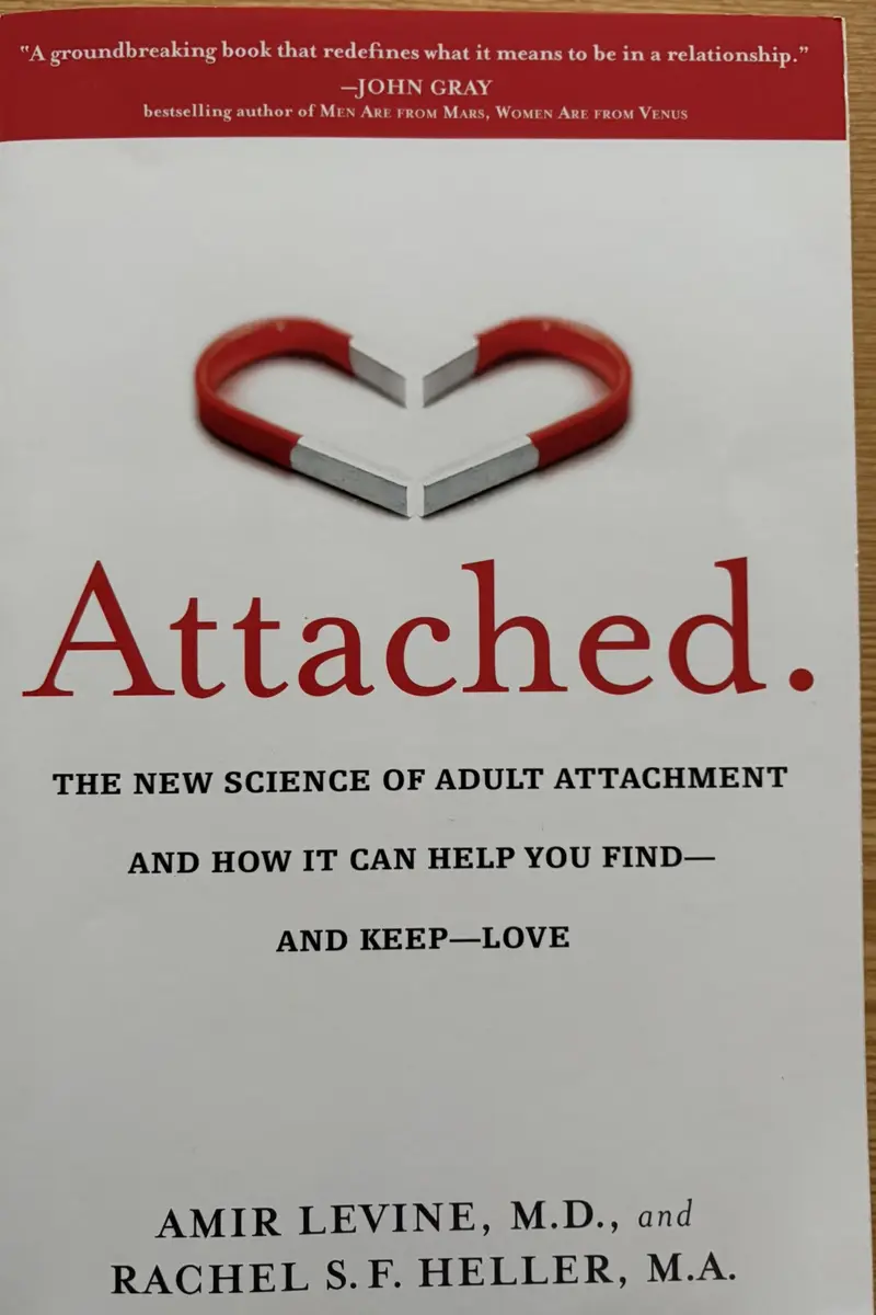 Front cover of Attached by Amir Levine and Rachel Heller