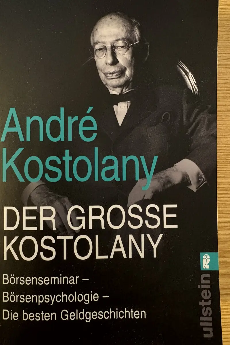 Front cover of Der gro&szlig;e Kostolany by Andr&eacute; Kostolany