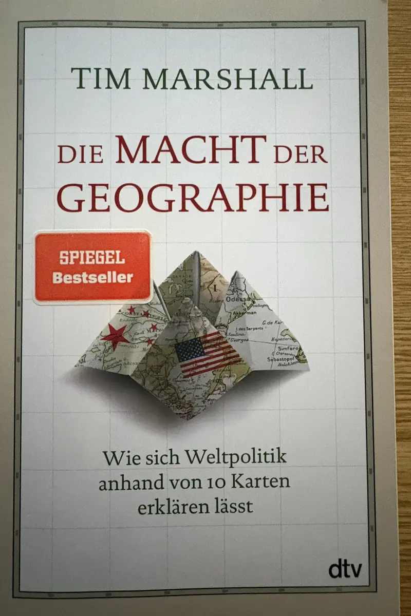 Front cover of Die Macht der Geographie by Tim Marshall
