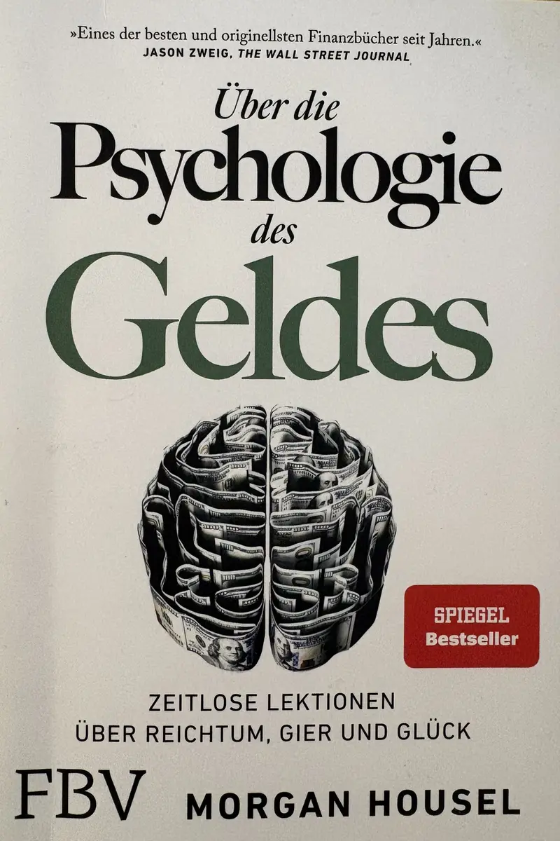 Front cover of &Uuml;ber die Psychologie des Geldes by Morgan Housel